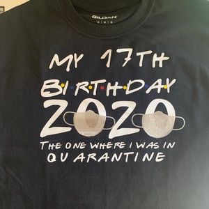 CUSTOMIZABLE FRIENDS QUARANTINE SHIRTS